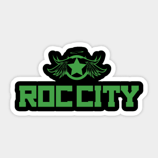 Roc City Star Logo Sticker